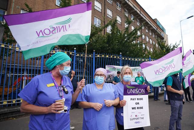 He said that he appreciated the pay awards would “not go as far as many workers would wish”.