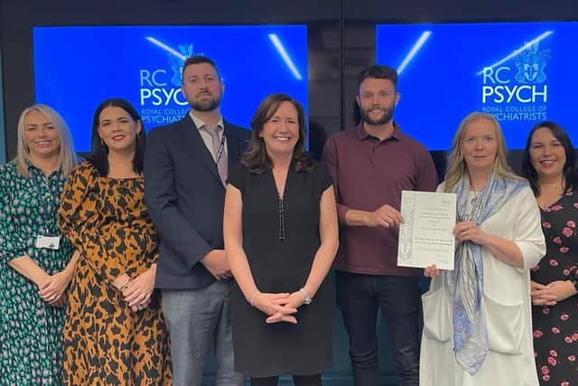 This award recognises the pivotal role that psychiatric teams play in making improvements in services for mental and/or physical health through the use of formal quality improvement approaches. The team used an evidence-based approach to deliver on their project and applied robust QI methodology and good data to bring about positive change.