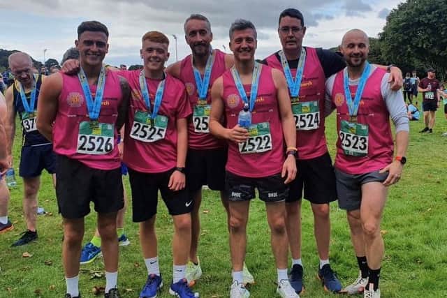 More than £38,000 of the £60,000 raised came from Team Nicola, which included Alan, a complete novice to long-distance running, taking on six half-marathons across Northern Ireland and the Belfast City Marathon.