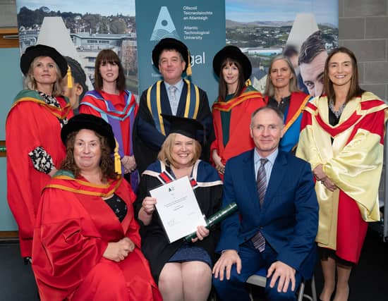 The first cohort of students to have graduated from the MSc in Leadership and Innovation in the Public Sector.