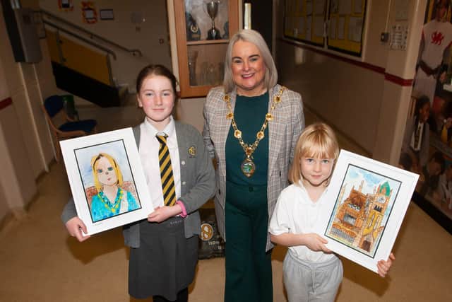 Delighted to have the city and district’s First Citizen visit the school and meet the children, Principal Michelle Ramsey said: ‘It’s an honour to have the Mayor of the city and district attend our school today, especially this week as we kickstart our 160th year in existence.