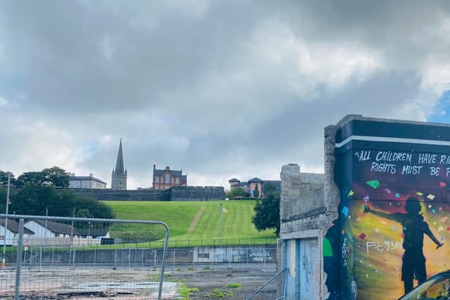 "There are children playing in and around the site," Ms Carlin explained. "There is so much broken glass and residue of the bonfire that has never been cleared.