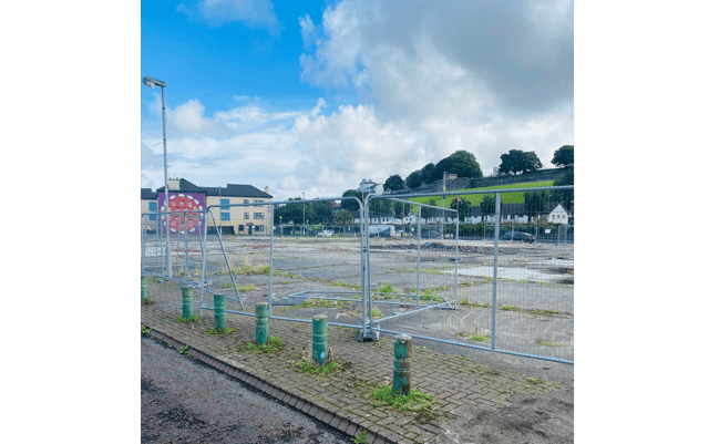 The site, previously home to storefronts and the iconic Bogside Inn, was sold to private developers in 2016