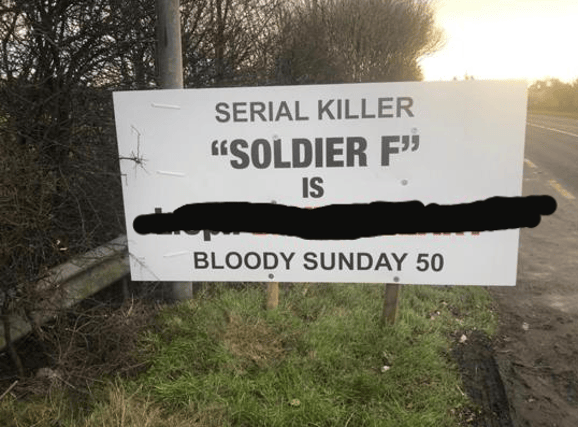 Bloody Sunday Soldier F named
