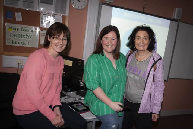 She also thanked St Mary’s College, Derry, and in particular, vice principals Roisin Rice and Katrina Kealey, for hosting the event.