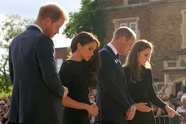 Later on Saturday, William shared his own tribute to the Queen in her role as his grandmother, saying: “She was by my side at my happiest moments. And she was by my side during the saddest days of my life. I knew this day would come, but it will be some time before the reality of life without Grannie will truly feel real.”