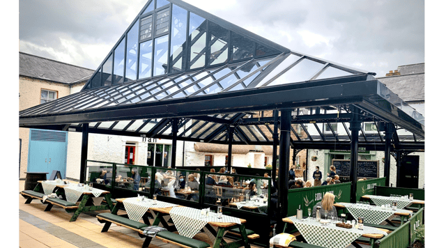 Soda & Starch were also recognised in 2019 for their 'Under the Canopy' dining. Photo credit: Soda & Starch
