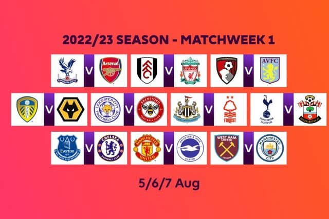 The Premier League returns for the 2022-23 campaign today and clubs will be looking to get off to a positive start on the opening weekend.