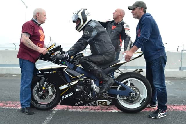 Sean tells me that his ability to ride his bike relies primarily on trust. The trust between him and John McBride launching him and Michael 'Dirt' Carlin catching him.