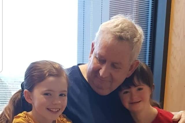 “His four grandchildren totally adored him, he was the Granda who built sandpits, taught them all about his garden and pulled them on his sleigh in the snow.