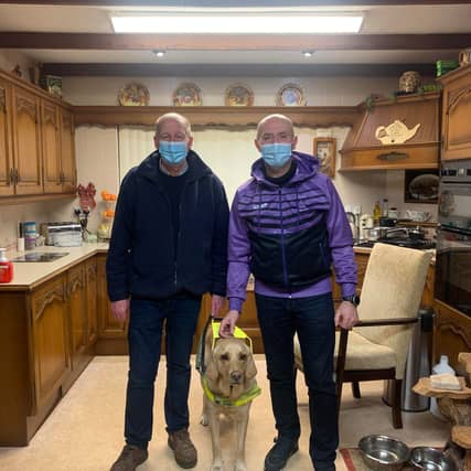 Jim with Iain Matthews and Mac.