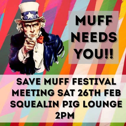 Volunteers wanted for Muff Festival