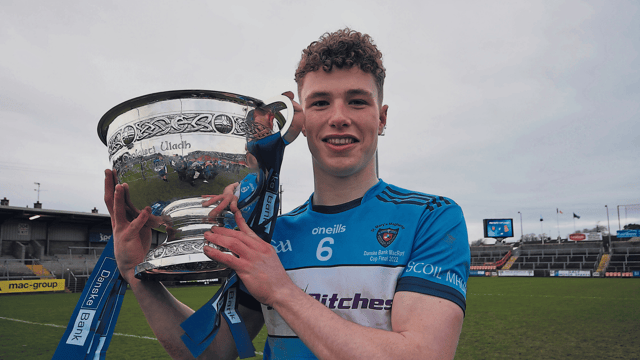 Magherafelt's Eoin McEvoy. Pic by Mary K Burke