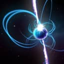 The researchers think the object could be a neutron star or a white dwarf