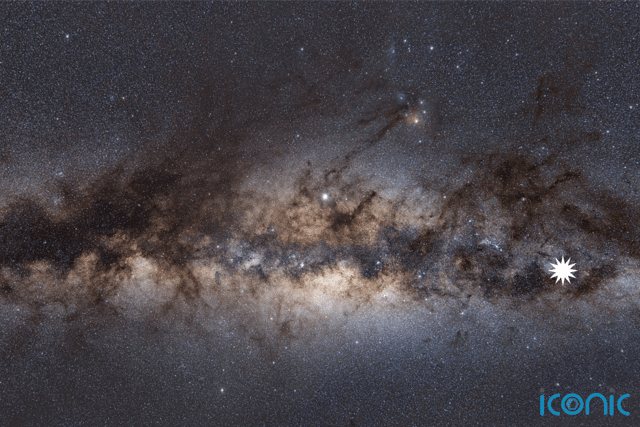 “And it’s really quite close to us – about 4,000 lightyears away. It’s in our galactic backyard.”