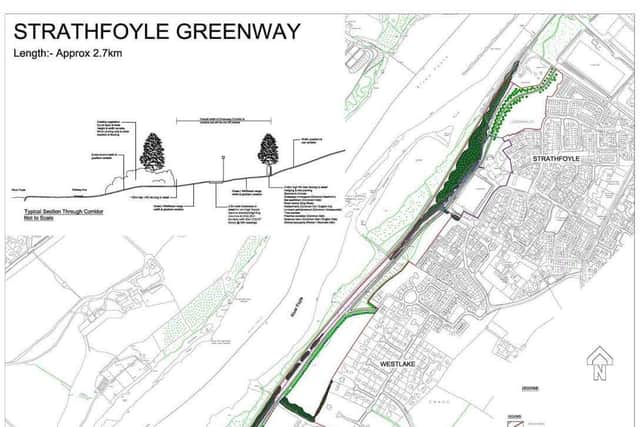 Strathfoyle Greenway funding boost welcomed by Mayor