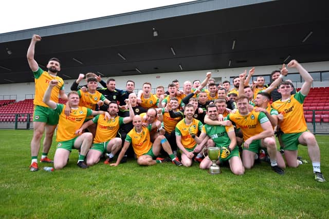 Desertmartin open championship defence against Doire Colmcille. (Pic Mary K Burke)