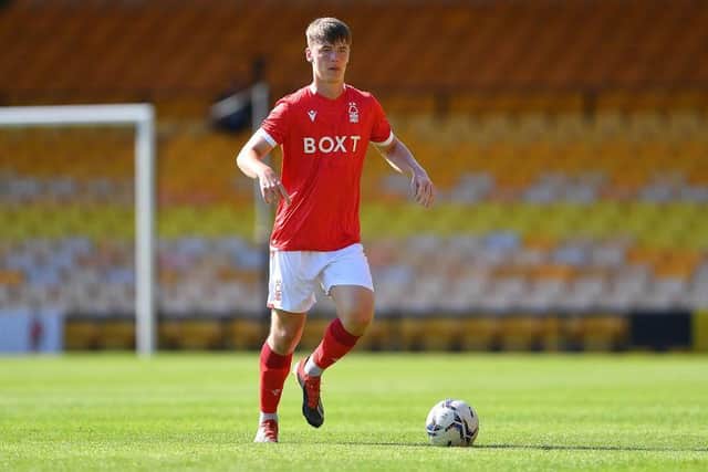 Aaron Donnelly made his senior debut for the club during the summer. coming off the bench in a 2-0 win at Port Vale.
