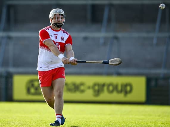 Cormac O'Doherty is the new Derry senior hurling captain. (Pic: Sam Barnes/Sportsfile)
