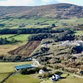 The site of the proposed Inishowen asphalt plant