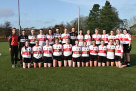 Derry Ladies squad (Pic: Mary K Burke)