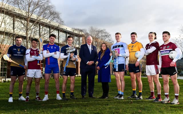 Pictured in December 2019 at the Electric Ireland Higher Education GAA Championships launch