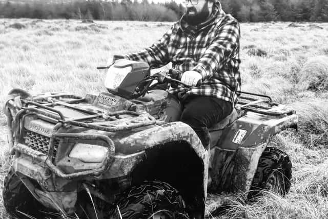 “I grew up working on the farm, looking after sheep and doing all the things that a farmer's son has to do, rather than what they want to do sometimes!