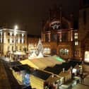 The Christmas Market has been held at the Guildhall Square in recent years.