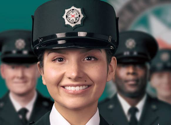 A PSNI recruitment poster promoting diversity in the police service