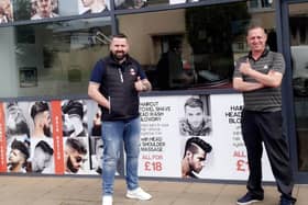 Gavin Gallagher and Steven Gallagher who have organised the outdoor charity concert.