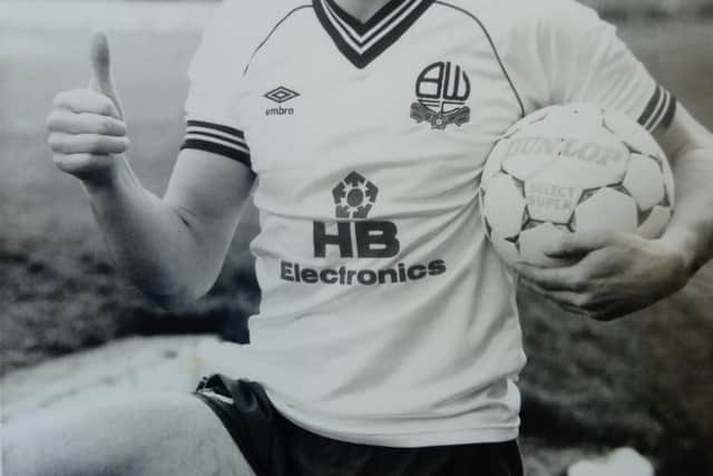 With a good pre-season under his belt, he was playing well and impressed a Bolton Wanderers scout during a friendly away to Drogheda in July 1980. Within a week, McElhinney and Neill were on a plane over to Bolton.