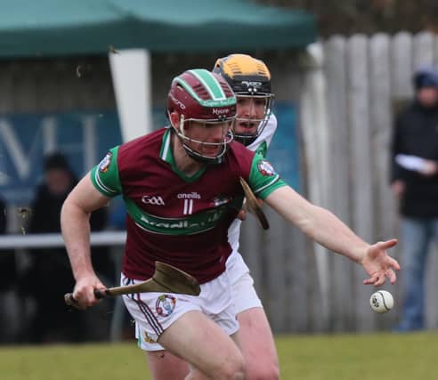 Sean Leo McGoldrick in action for Coleraine.