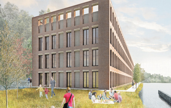 New social housing plans unveiled for Derry’s river bank
