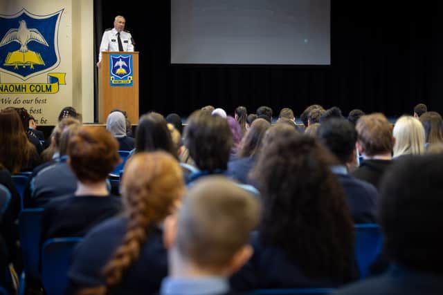 The PSNI say there has been a reduction in scrambler-related incidents, not only in west Belfast but across the city, with a 29.8% reduction in incidents seen from 2023/2024 to 2024/2025.