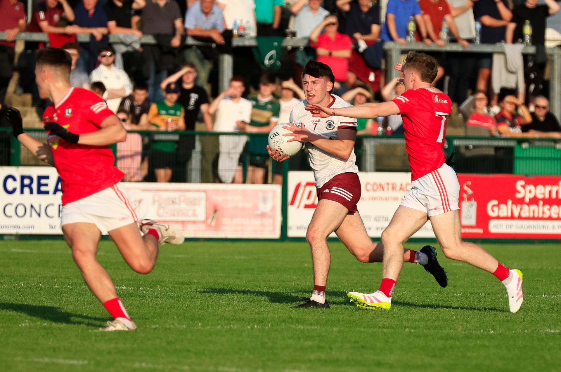 IN PICTURES: Magherafelt comfortably overcome Ballinascreen