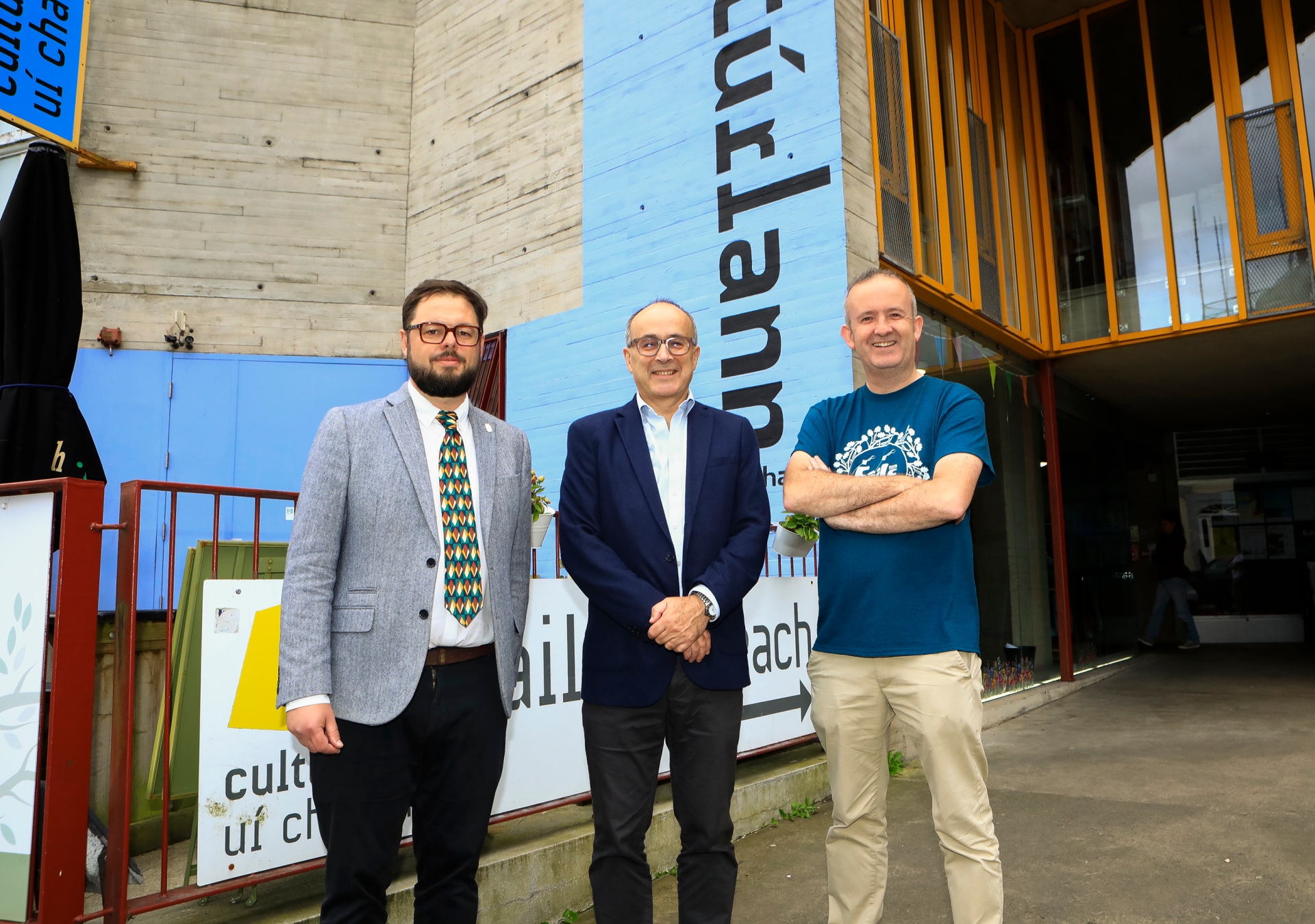 IN PICTURES: Professor Nick Maynard opens Féile Derry