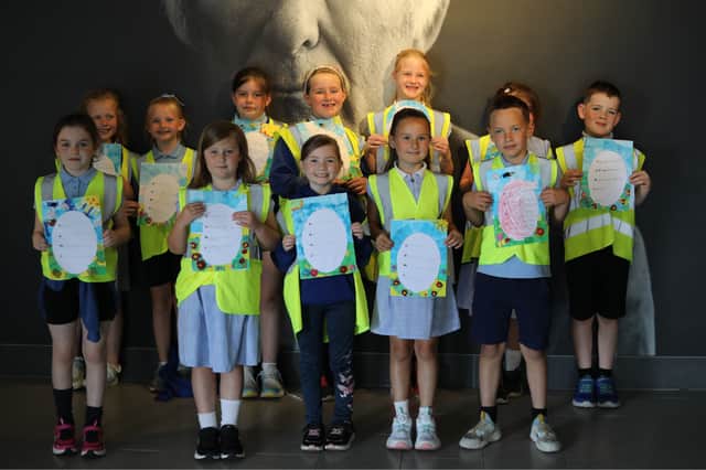 Pupils from Bellaghy Primary School enjoyed the event.
