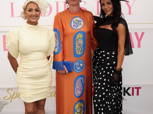 Top 10 Finalist Mary Hayes with Christine McCleery and Grainne McCoy