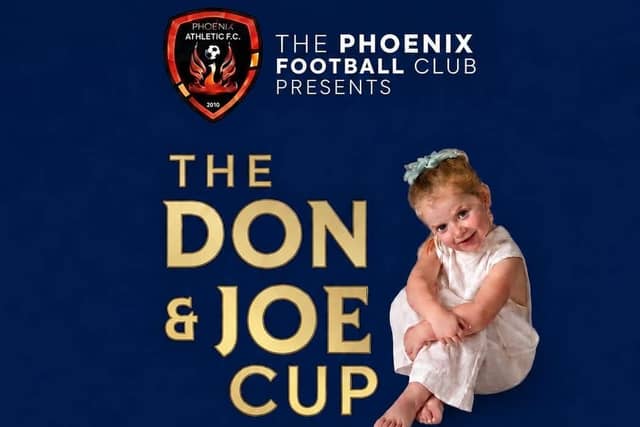 The Don and Joe Cup supporting Sadie Gallagher and family.
