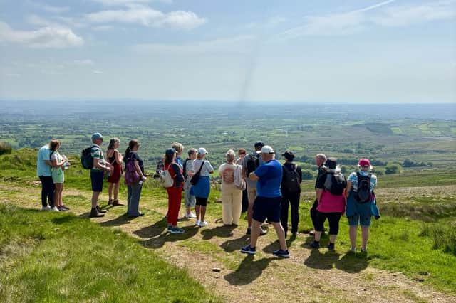 ​Participants enjoy the scenery.