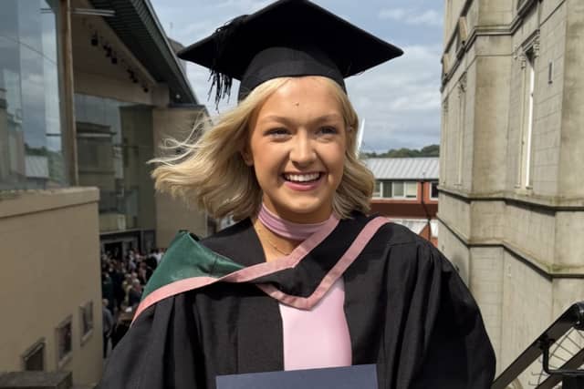 Dara McGilligan pictured on her graduation day.
