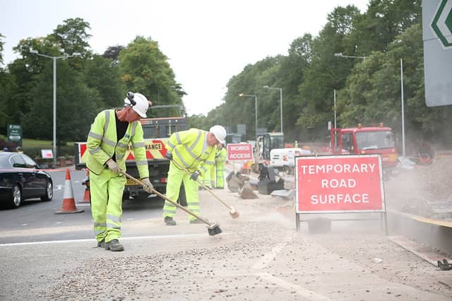 Resurfacing scheme for A5 Victoria Road at Leckpatrick, Ballymagorry.