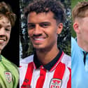  Left to right: Goalkeeper Shea Callister secures loan move to NIFL Premiership outfit Crusaders FC, new Derry signing Brooklyn Lyons-Foster strengthens the backline for tomorrow's European clash and Callum Doherty departs Brandywell.
