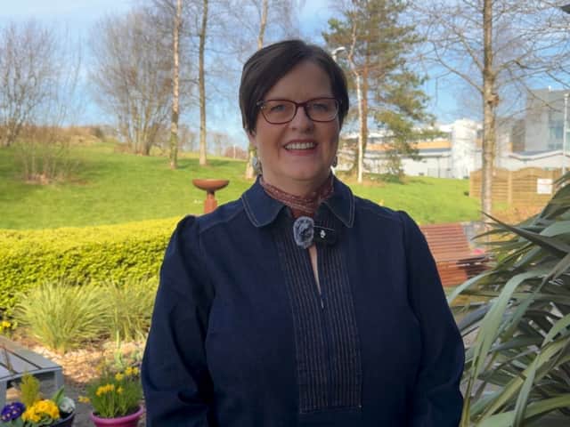 Katie McKay, who shares her experience with thyroid cancer.