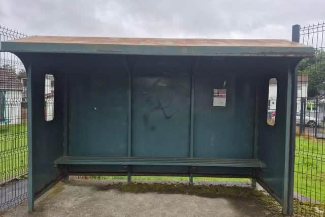 Nazi graffiti spray painted in Eglinton.