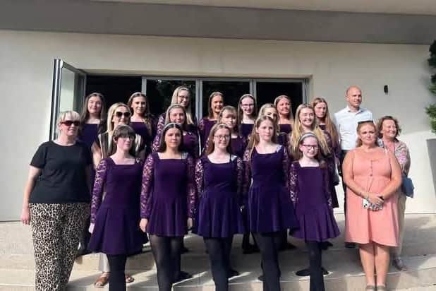 Dancers from the Allen School.