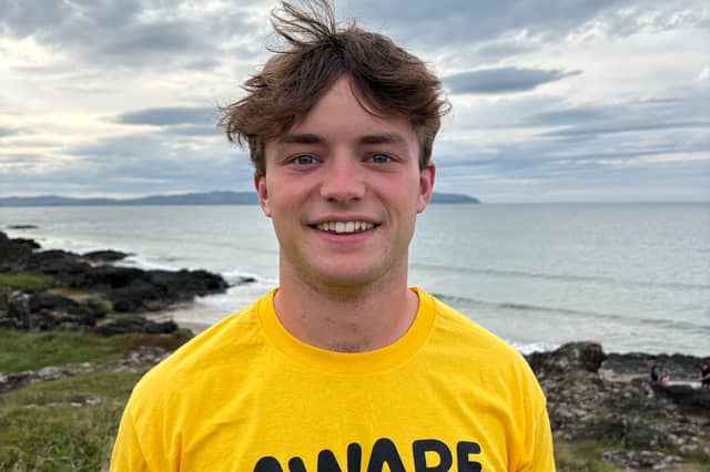 21-year-old Matthew Armstrong hits the road from Derry on an epic 230-mile run to support mental health charity AWARE NI.
