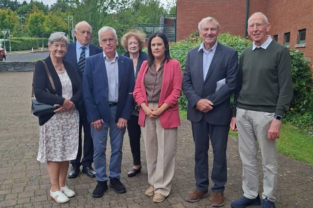Irene McLaughlin, William Taylor, Dr Fergal Tracey, Clíodhna Rae, Gemma Brolly, Dr Owen Finnegan, Dr Paul Gilmore.
Also in attendance were Unison Policy Officer Kellie Turtle and Unison Area Organiser Claire Bolt.