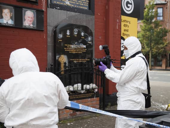Memorial vandalised in Belfast