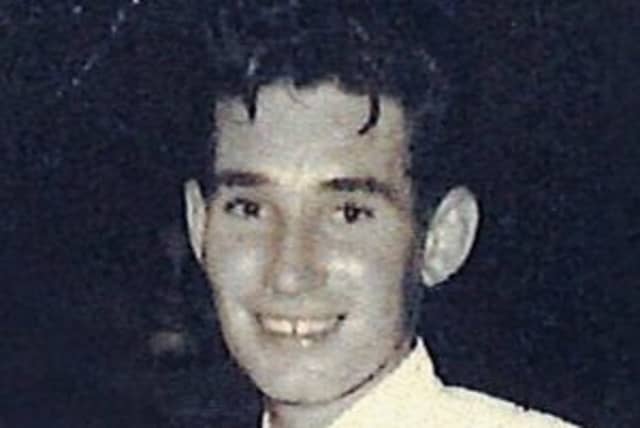 Thomas Burns who was killed by the British Army on July 13, 1972.